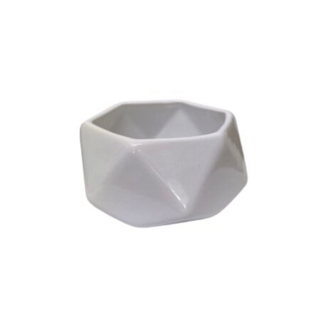 Cerámica Blanca Hexagonal 300gr